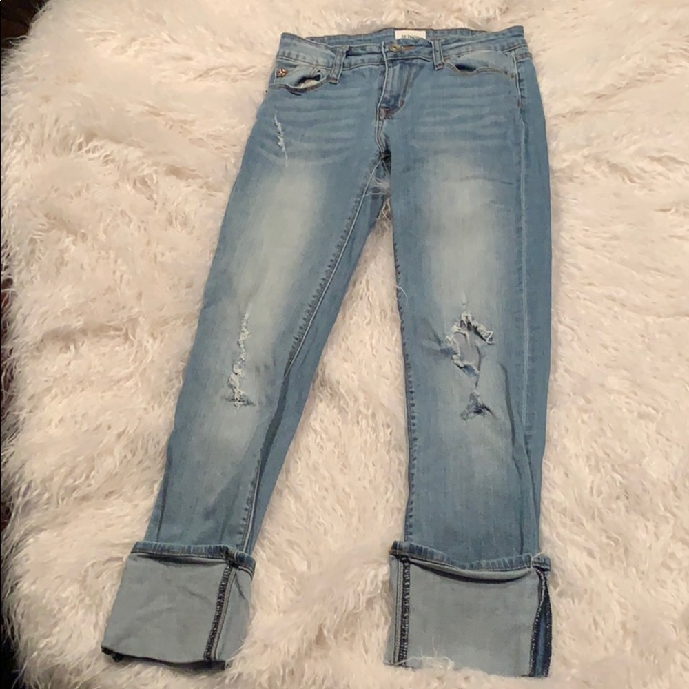 Hudson Cuffed Jeans